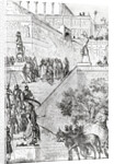 Illustration Of Restored Assyrian Palace by Anonymous