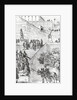 Illustration Of Restored Assyrian Palace by Anonymous