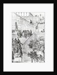 Illustration Of Restored Assyrian Palace by Anonymous