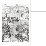 Illustration Of Restored Assyrian Palace by Anonymous
