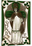 St. Patrick's Day Greetings Postcard by Anonymous