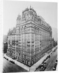 View Of Old Waldorf Hotel In New York by Anonymous
