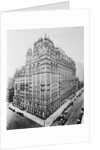 View Of Old Waldorf Hotel In New York by Anonymous