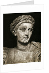 Head/Shoulders Sculpture Of Constantine by Anonymous
