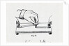 Illustration of a Hand Operating Early Telegraph by Anonymous