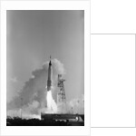 Mercury-Atlas 6 Launches W/Smoke Cloud by Anonymous