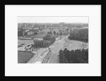 Rooftop View Of Brandenburg Gate & Wall by Anonymous