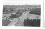 Rooftop View Of Brandenburg Gate & Wall by Anonymous