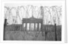 Barbed Wire and Brandenburg Gate by Corbis