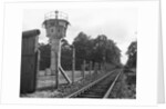 View Of East German Guard Tower & Rr by Anonymous