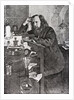 Dmitri Ivanovich Mendeleev In Laboratory by Anonymous
