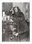 Dmitri Ivanovich Mendeleev In Laboratory by Anonymous