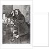 Dmitri Ivanovich Mendeleev In Laboratory by Anonymous