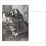 Dmitri Ivanovich Mendeleev In Laboratory by Anonymous