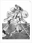 Uncle Sam and Don Quixote Face Off on Cuba by Anonymous