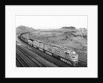 Overhead View of Large Freight Train by Anonymous