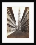 Uffizi Palace and Palazzo Vecchio Campanile by Anonymous