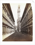Uffizi Palace and Palazzo Vecchio Campanile by Anonymous