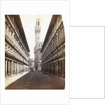 Uffizi Palace and Palazzo Vecchio Campanile by Anonymous