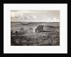 General View Roman Ruins in Countryside by Anonymous