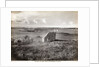 General View Roman Ruins in Countryside by Anonymous