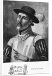 Portrait of Juan Ponce de Leon by Anonymous