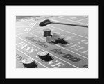 Chips & Dice on a Gambling Table by Anonymous