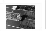 Chips and Dice on Craps Table by Anonymous
