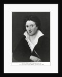 Portrait of Percy Bysshe Shelley by Anonymous