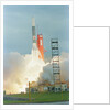Delta Rocket at Liftoff by Anonymous