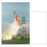 Delta Rocket at Liftoff by Anonymous