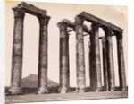 Low Angle Ruins of Corinthian Columns by Anonymous