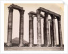 Low Angle Ruins of Corinthian Columns by Anonymous