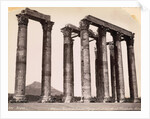 Low Angle Ruins of Corinthian Columns by Anonymous