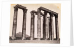 Low Angle Ruins of Corinthian Columns by Anonymous