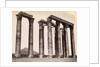 Low Angle Ruins of Corinthian Columns by Anonymous
