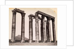 Low Angle Ruins of Corinthian Columns by Anonymous