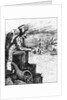 Political Cartoon of Uncle Sam Viewing Europe from Pedestal by Anonymous