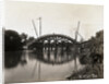 Arched Bridge Under Construction by Anonymous