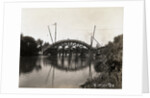 Arched Bridge Under Construction by Anonymous