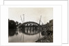 Arched Bridge Under Construction by Anonymous
