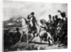 Napoleon with Soldiers on Battlefield by Anonymous