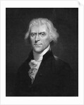 Thomas Jefferson Head/Shoulders Portrait by Anonymous