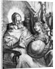 Pope Gregory Seated with Globe in Lap by Anonymous