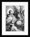 Pope Gregory Seated with Globe in Lap by Anonymous