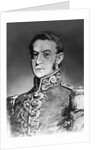 Jose San Martin Head/Shoulders Portrait by Anonymous