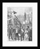 Illus/Labor Parade Passsing Over Bridge by Anonymous