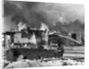 Shacks of Bonus Army Burning in Washington DC by Anonymous