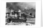 Shacks of Bonus Army Burning in Washington DC by Anonymous