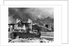 Shacks of Bonus Army Burning in Washington DC by Anonymous